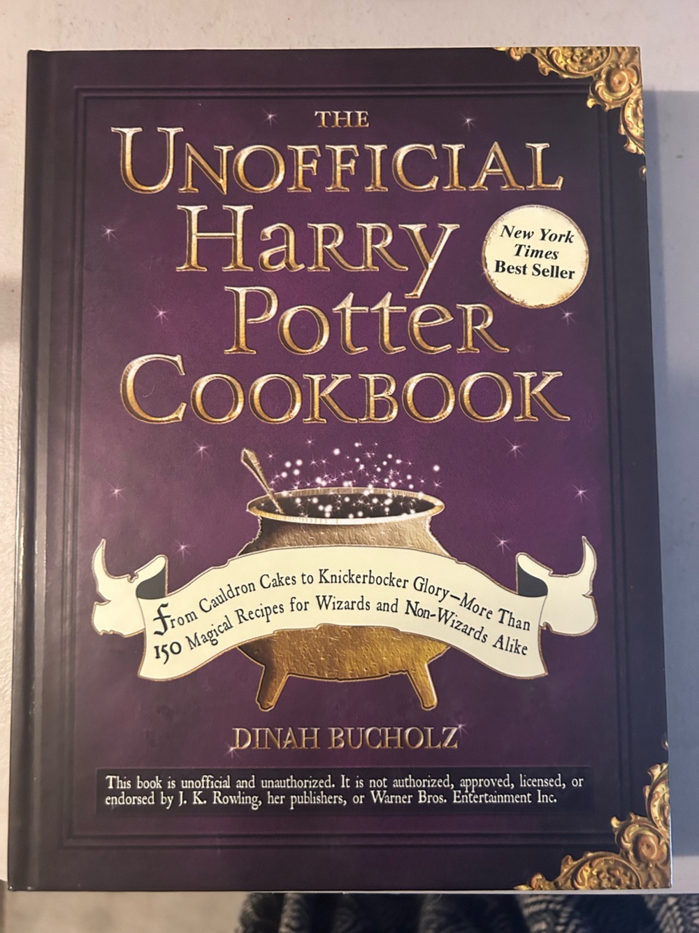 Harry Potter Cookbook - Purple Hardcover